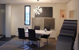 Betonlook vloeren showroom